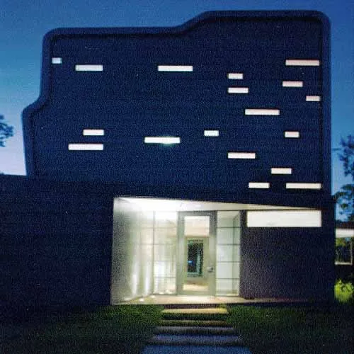 Entry View At Night